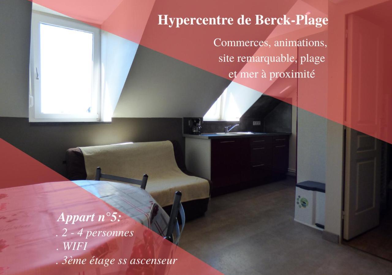 Studio avec mezzanine Berck-Plage Hyper-centre Esterno foto