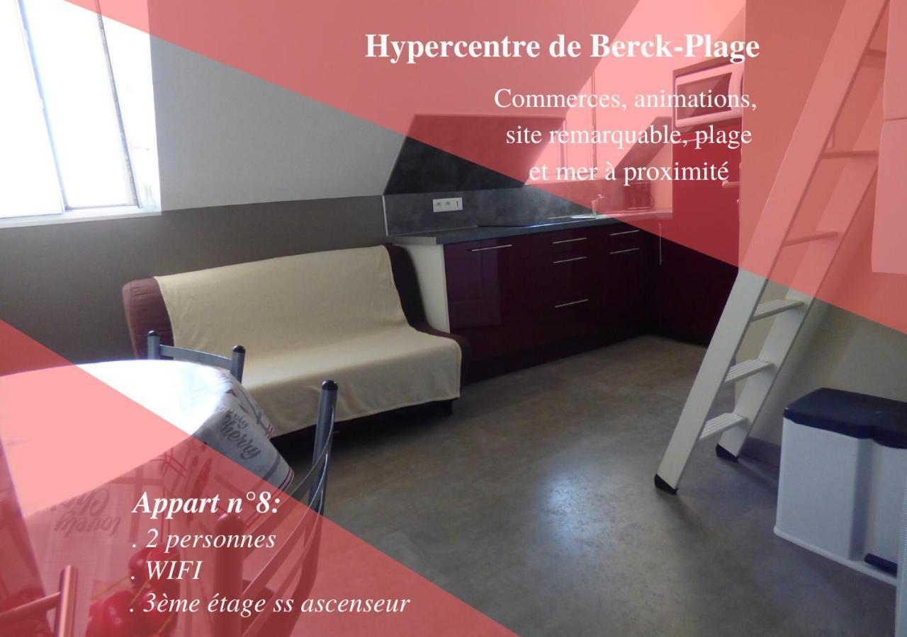 Studio avec mezzanine Berck-Plage Hyper-centre Esterno foto
